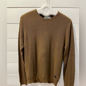 🤎BLEND Brown Cotton Crewneck Sweater – Size XL